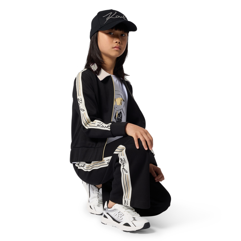 Sneakers met veters KARL LAGERFELD KIDS 
                        GIRL