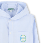 Overhemd met capuchon en print KENZO KIDS 
                    BOY