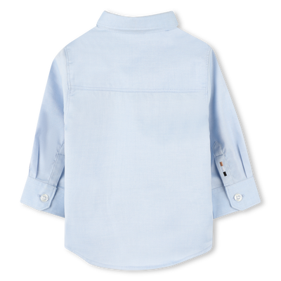 Katoenen overhemd lange mouwen BOSS BOY