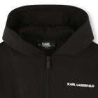 Vest met capuchon KARL LAGERFELD KIDS 
                    BOY