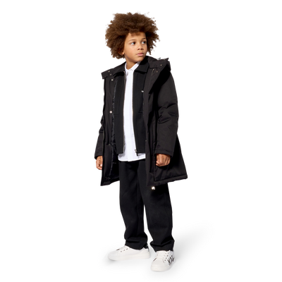 Capuchon parka KARL LAGERFELD KIDS BOY