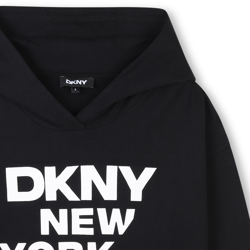 Sweatshirt met reli&euml;f-print DKNY 
                        UNISEX