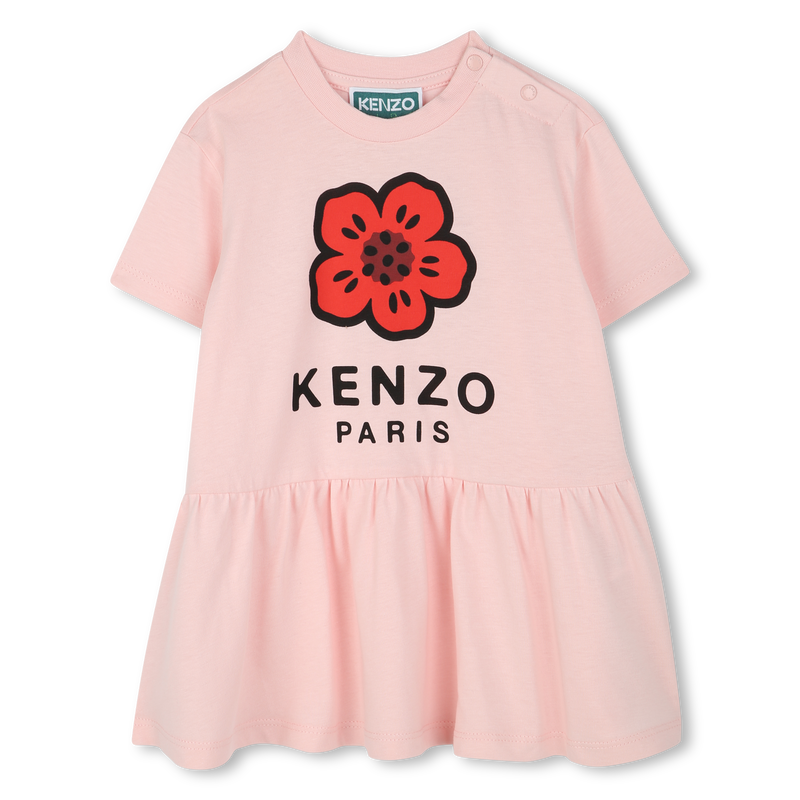 Jurk met korte mouwen KENZO KIDS 
                        GIRL