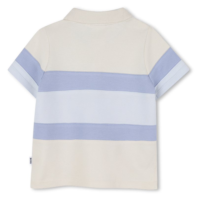 POLOSHIRT MET KORTE MOUWEN BOSS 
                        BOY