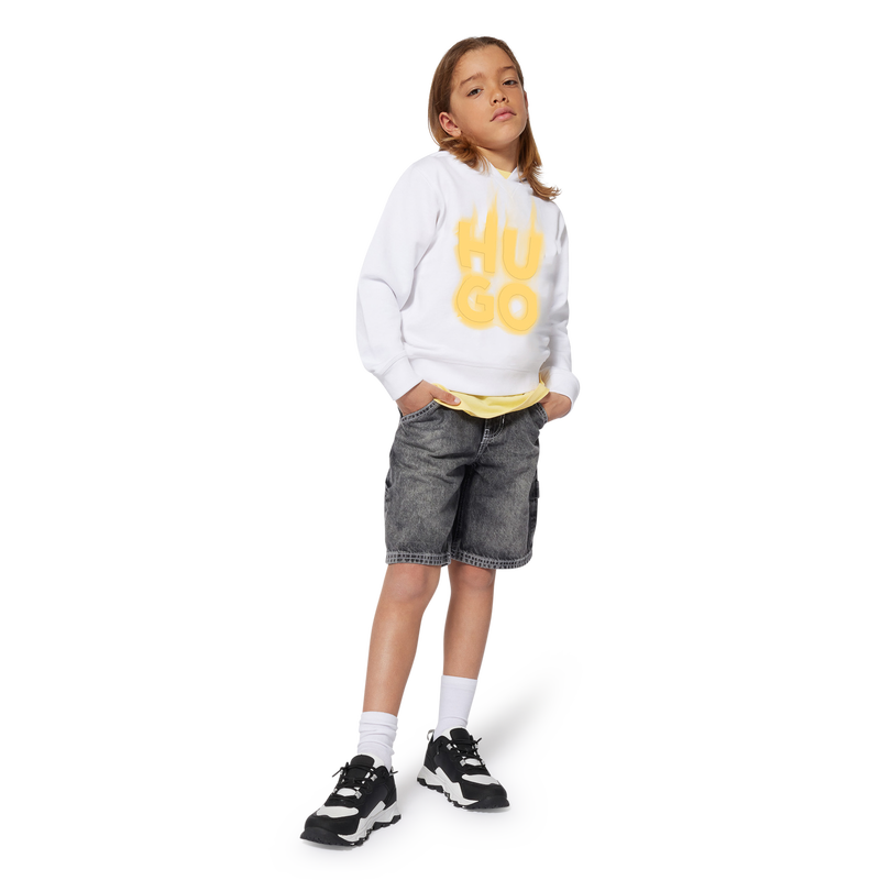 Sweater met capuchon HUGO 
                        BOY