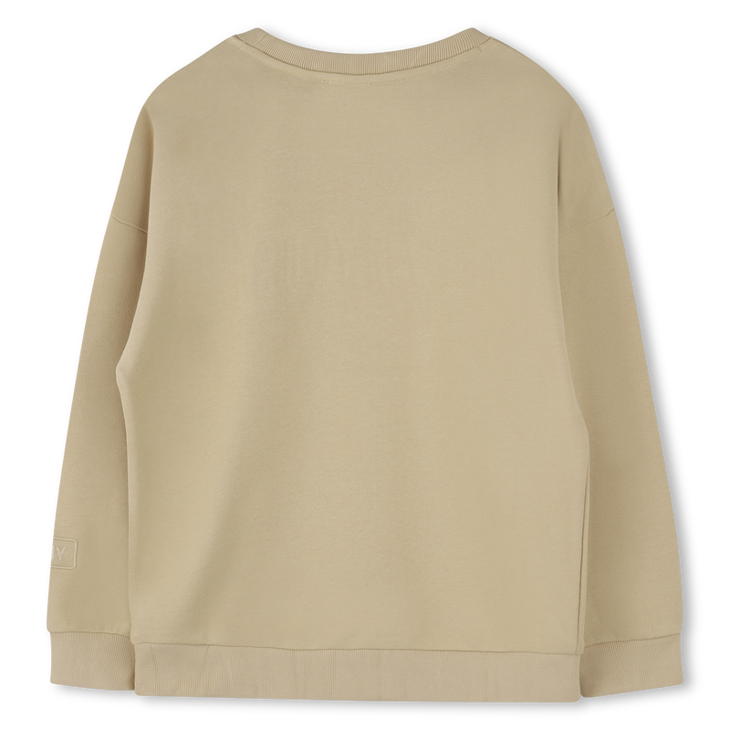 Sweatshirt van fleece katoen DKNY 
                        UNISEX
