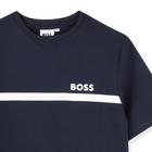 T-shirt met korte mouwen BOSS 
                    BOY