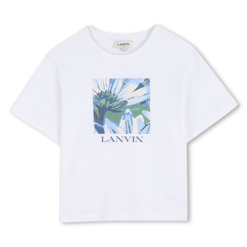 T-SHIRT MET KORTE MOUWEN LANVIN 
                        GIRL