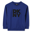 Fleece sweatshirt, ELECTRISCH BLAUW, hi-res