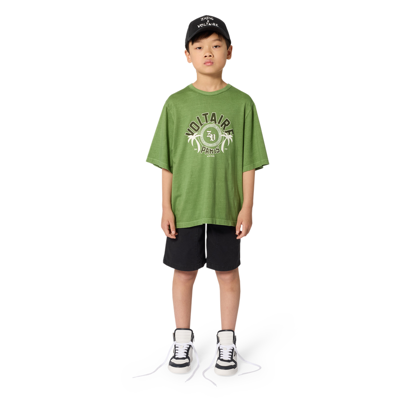 T-SHIRT MET KORTE MOUWEN ZADIG & VOLTAIRE 
                        BOY