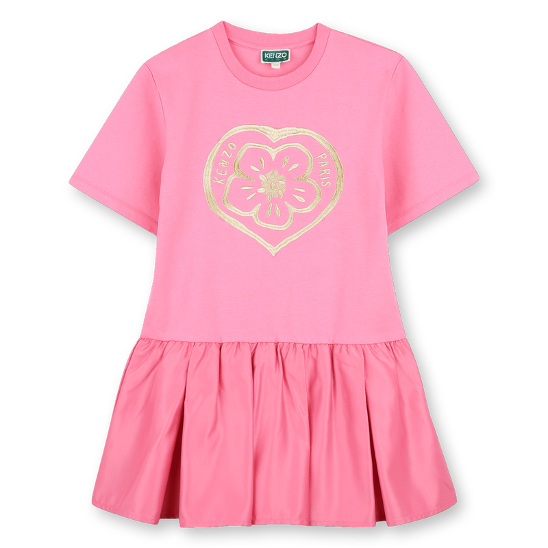 Korte mouwen jurk KENZO KIDS 
                        MEISJE