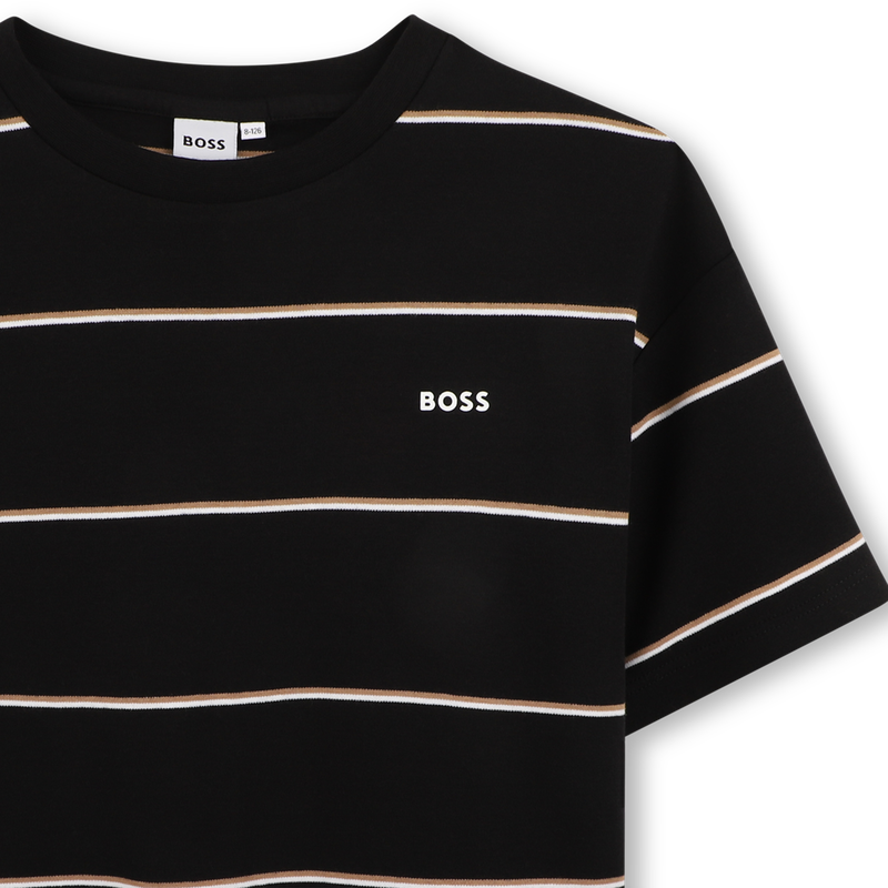 T-shirt met korte mouwen BOSS 
                        BOY
