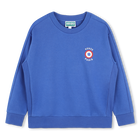 Fleece sweater met opdruk KENZO KIDS 
                    BOY