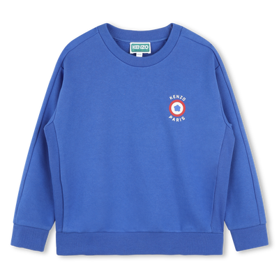 Fleece sweater met opdruk KENZO KIDS BOY
