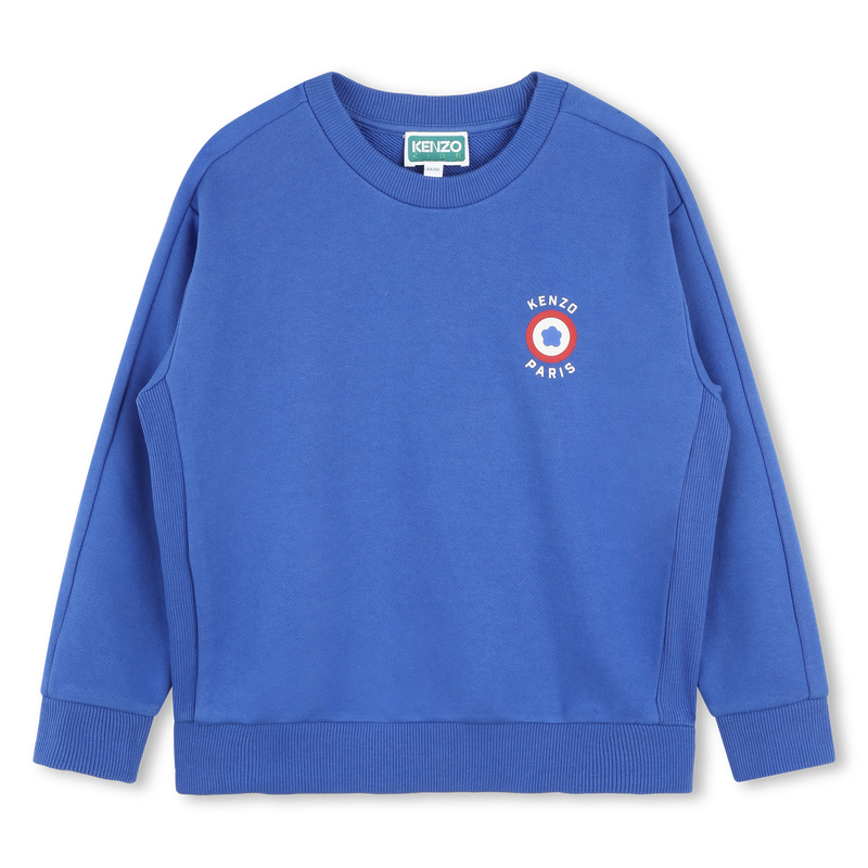 Fleece sweater met opdruk KENZO KIDS 
                        BOY