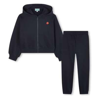Fleece vest en broek set KENZO KIDS GIRL