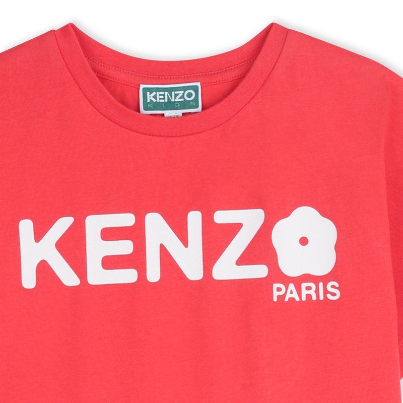 JURK MET PRINT KENZO KIDS 
                        GIRL