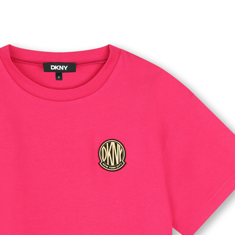 T-shirt met korte mouwen DKNY 
                        GIRL