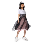 Formele jurk met korte mouwen KARL LAGERFELD KIDS 
                    GIRL