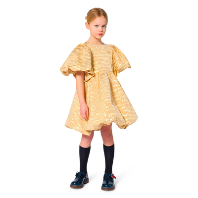 Feestjurk en scrunchie KENZO KIDS MEISJE