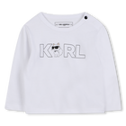 3-delige joggingset KARL LAGERFELD KIDS 
                    GIRL