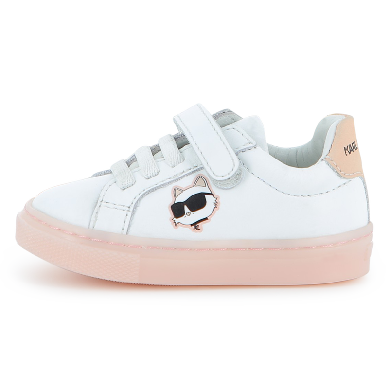 SNEAKERS MET VETERS KARL LAGERFELD KIDS 
                        GIRL