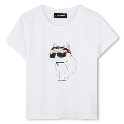 T-SHIRT KORTE MOUWEN KARL LAGERFELD KIDS GIRL