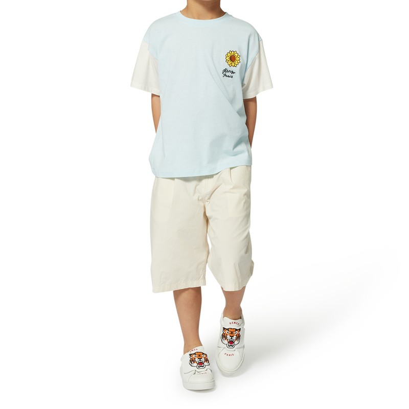 Effen katoenen bermuda KENZO KIDS 
                        BOY