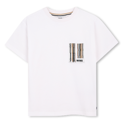 T-SHIRT MET KORTE MOUWEN BOSS BOY