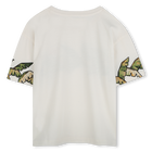 Katoenen T-shirt korte mouw KENZO KIDS 
                    GIRL