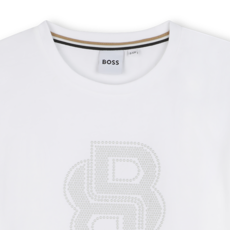 T-shirt met korte mouwen BOSS 
                        GIRL