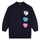 Tricotjurk met pailletten BILLIEBLUSH 
                    GIRL