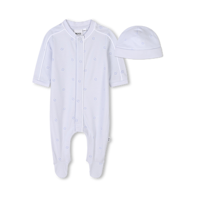 Pyjama en muts met print BOSS BOY