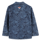 Spijkerjasje met print KENZO KIDS 
                    UNISEX