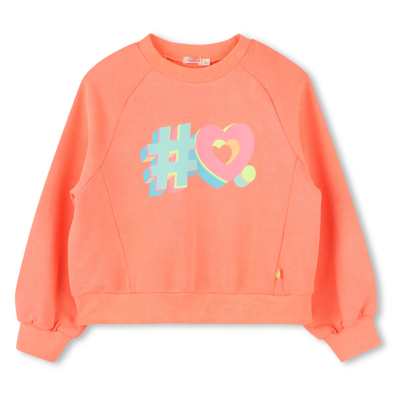 Fleece sweatshirt BILLIEBLUSH 
                        GIRL