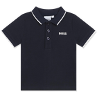 Korte mouwen polo, MARINE, hi-res
