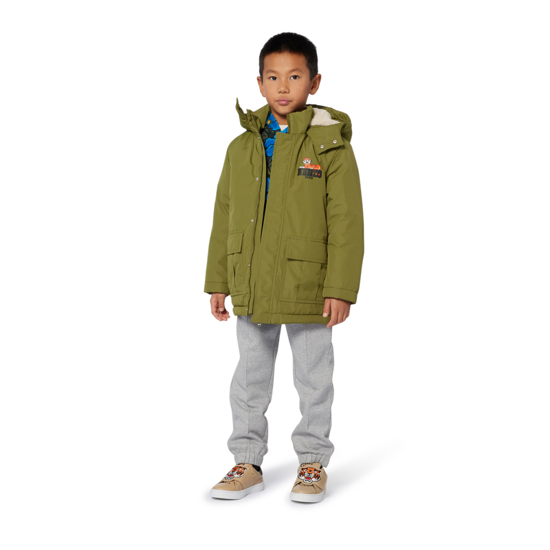 Parka met capuchon KENZO KIDS 
                        BOY