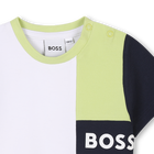 T-shirt met korte mouwen BOSS 
                    BOY