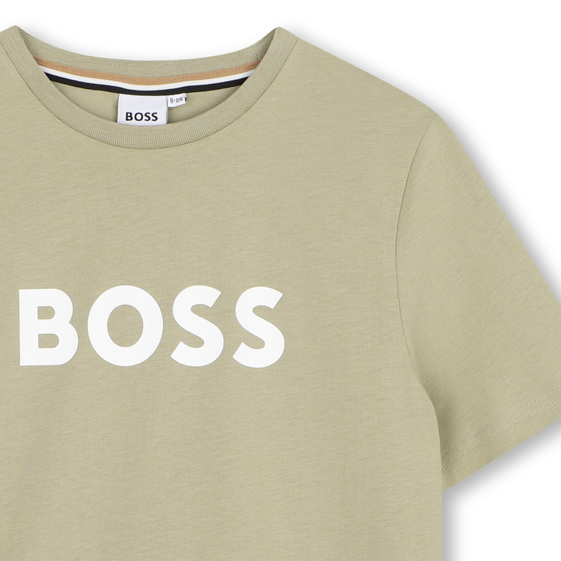 T-shirt met korte mouwen BOSS 
                        BOY
