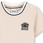 T-shirt met korte mouwen BOSS 
                    BOY