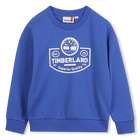 Sweatshirt van geborstelde fleece, LAVENDELBLAUW, hi-res