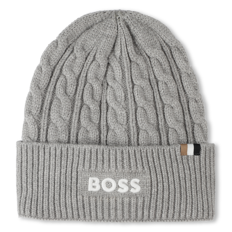 Kabel gebreide muts BOSS 
                        BOY