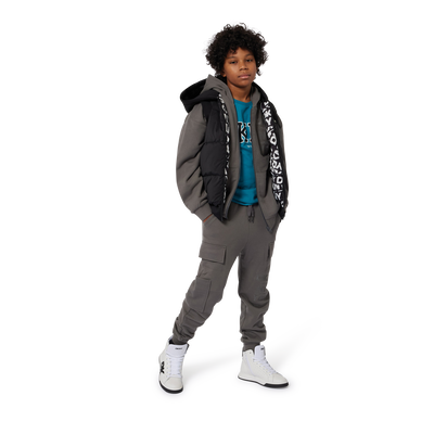 Fleece vest van katoen DKNY BOY