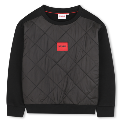 Sweatshirt met ronde hals HUGO BOY