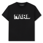 T-shirt met korte mouwen KARL LAGERFELD KIDS 
                    JONGEN