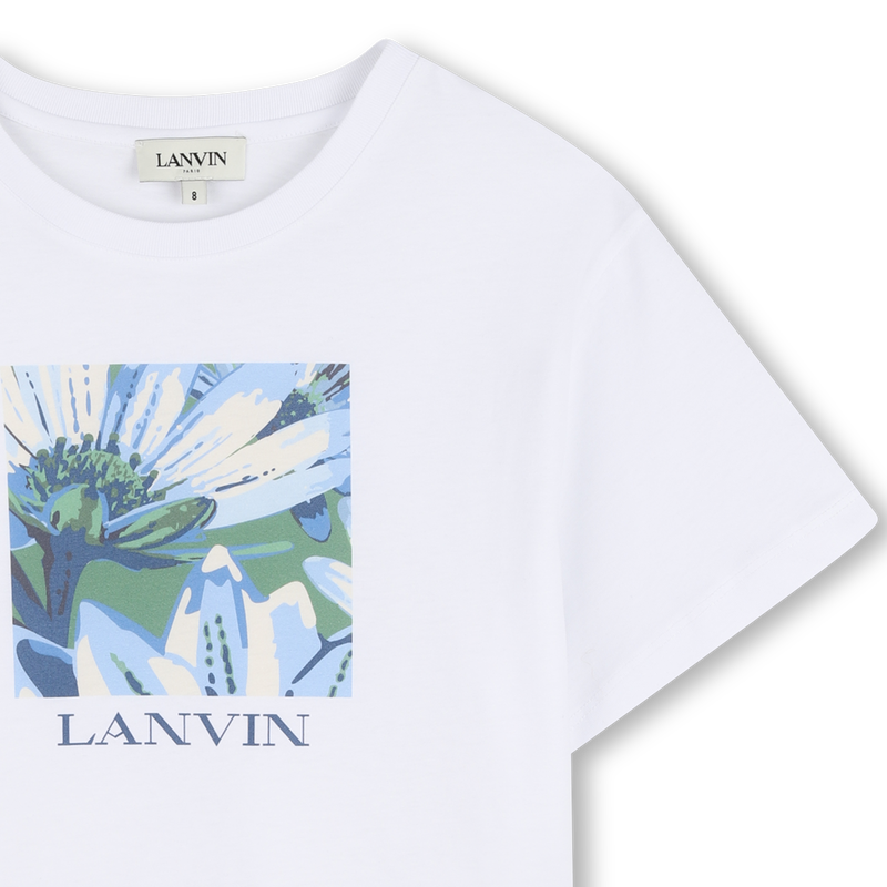 T-SHIRT MET KORTE MOUWEN LANVIN 
                        GIRL