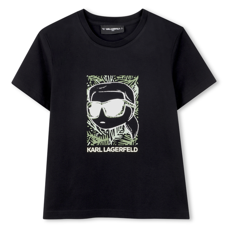 T-SHIRT MET KORTE MOUWEN KARL LAGERFELD KIDS 
                        BOY