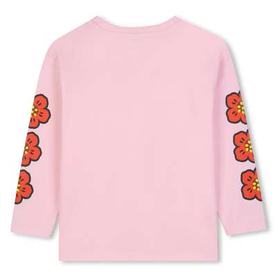 T-shirt met lange mouwen KENZO KIDS GIRL
