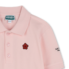 Polo met badge en borduursel KENZO KIDS 
                    UNISEX