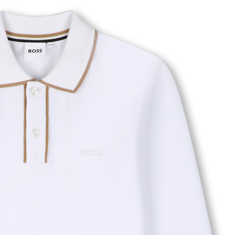 Polo met lange mouwen BOSS 
                        BOY